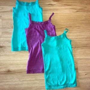 Girls camisole (3 pack)